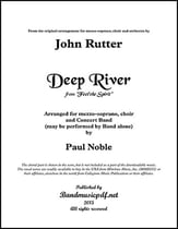 Deep River Concert Band sheet music cover